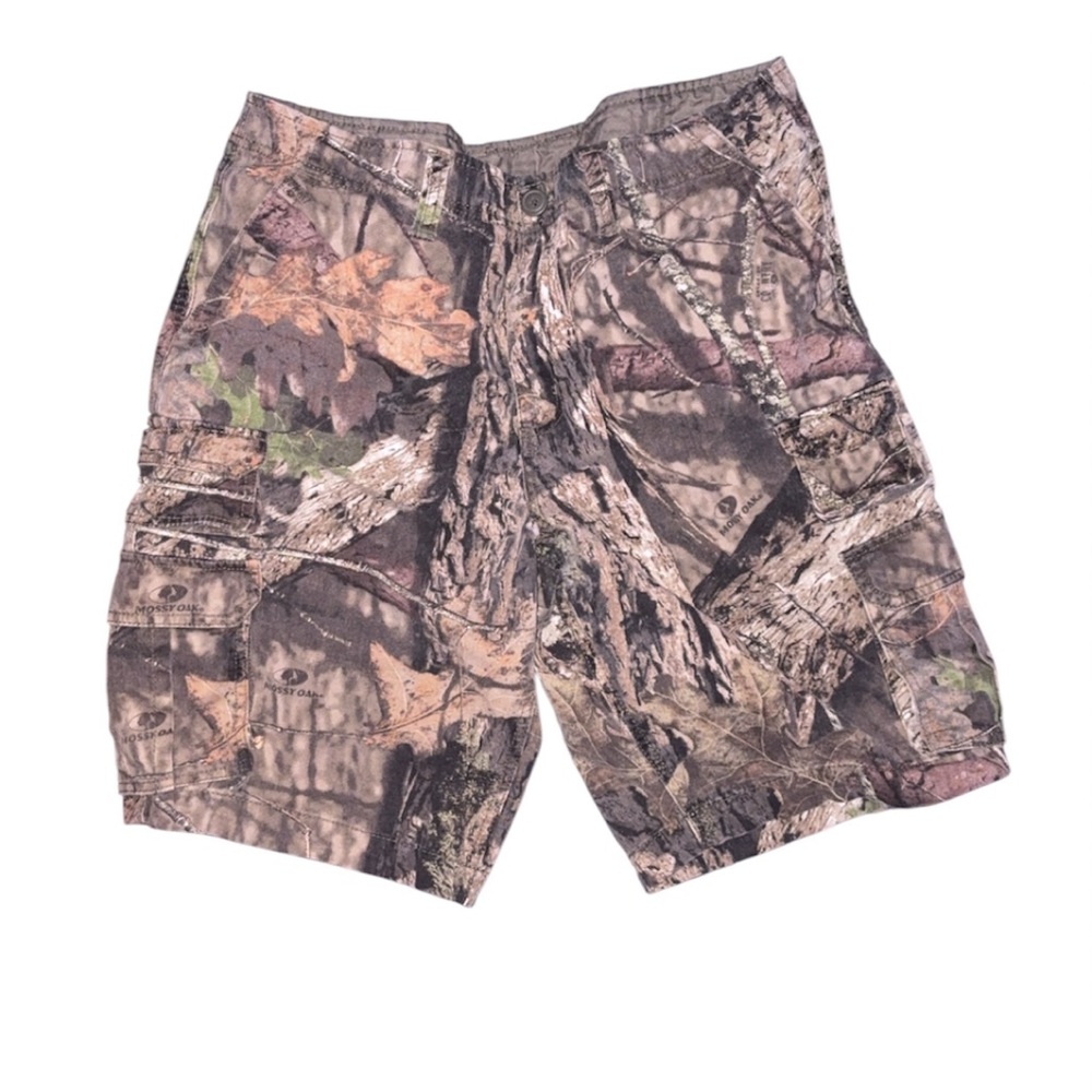 Camo cargo shorts